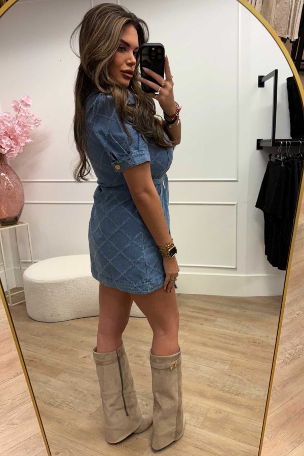 Daisy Denim Dress - Afbeelding 2